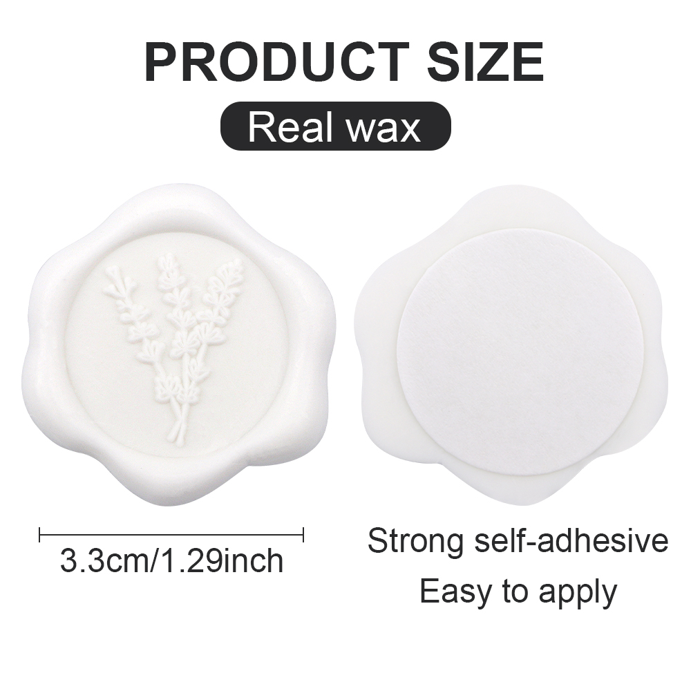 25Pcs Rosemary Style Wax Seal stickers Self Adhesive Envelope Seal Stickers - Picture 30 of 64