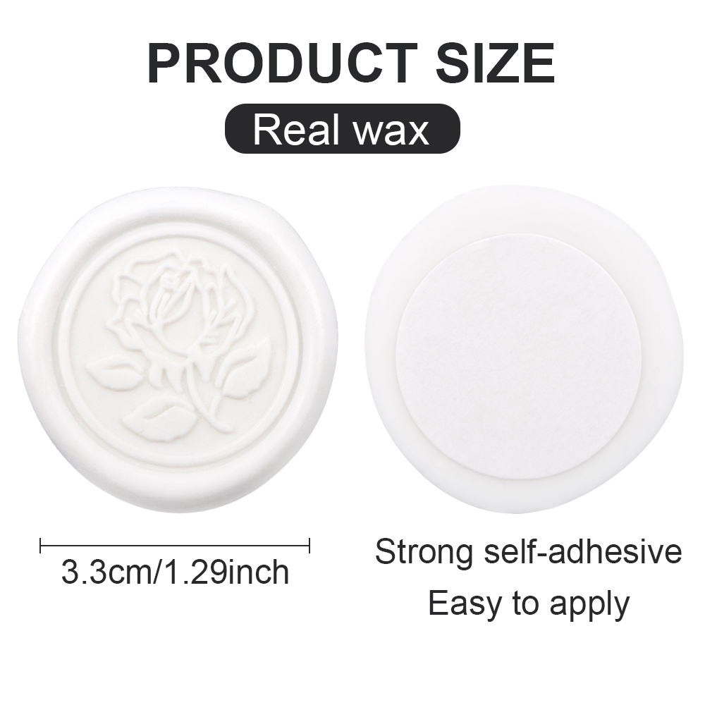 25Pcs Rosemary Style Wax Seal stickers Self Adhesive Envelope Seal Stickers - Picture 31 of 64