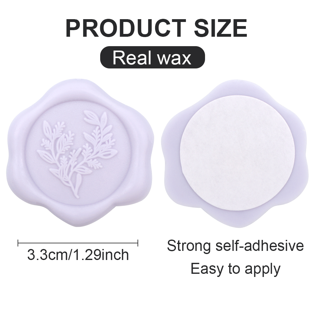 25Pcs Rosemary Style Wax Seal stickers Self Adhesive Envelope Seal Stickers - Picture 34 of 64