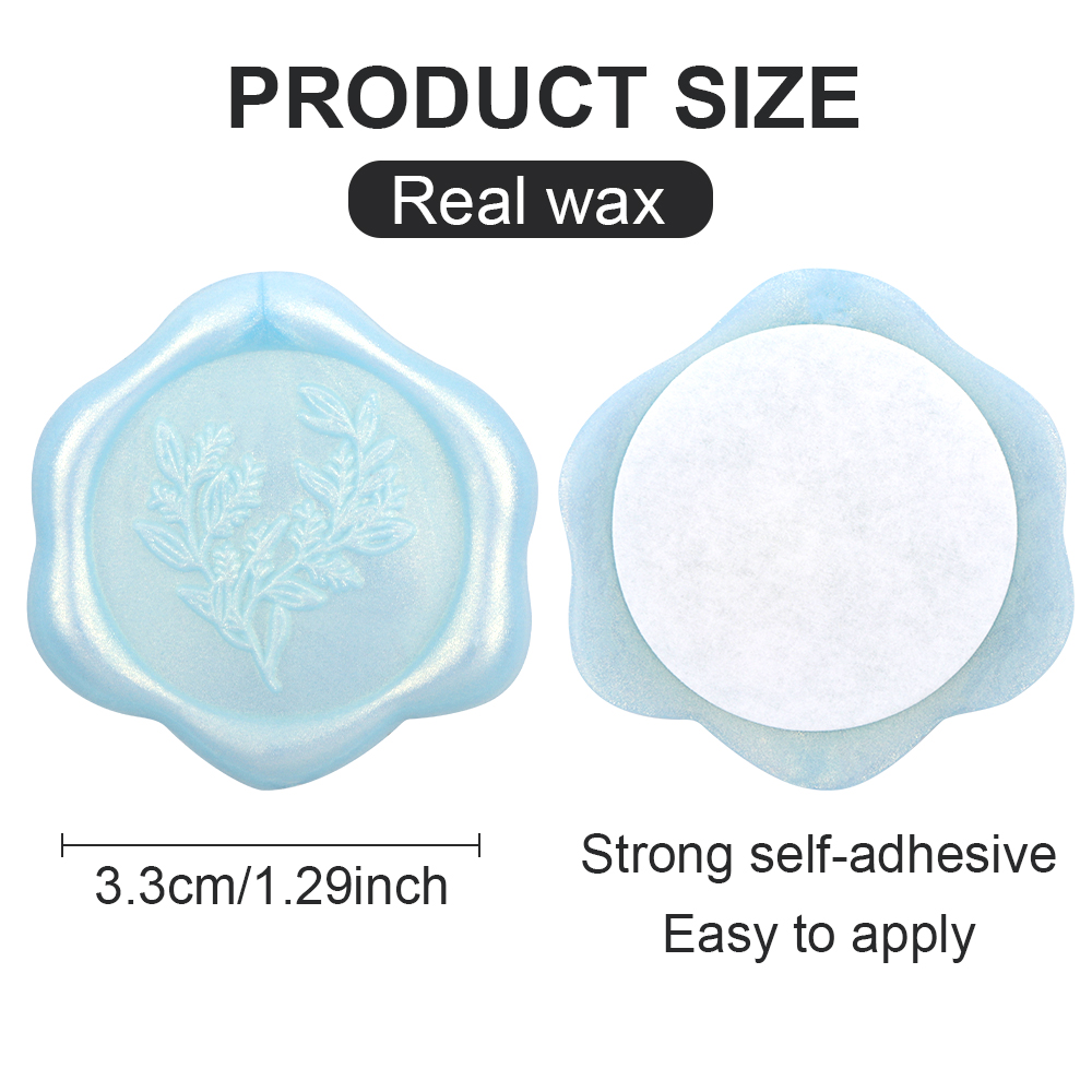 25Pcs Rosemary Style Wax Seal stickers Self Adhesive Envelope Seal Stickers - Picture 35 of 64
