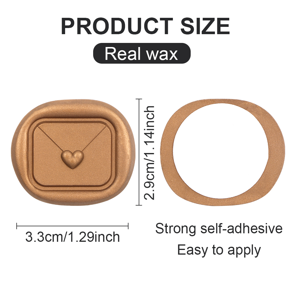 25Pcs Rosemary Style Wax Seal stickers Self Adhesive Envelope Seal Stickers - Picture 37 of 64
