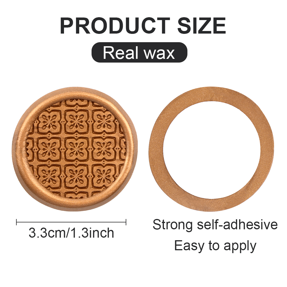 25Pcs Rosemary Style Wax Seal stickers Self Adhesive Envelope Seal Stickers - Picture 41 of 64