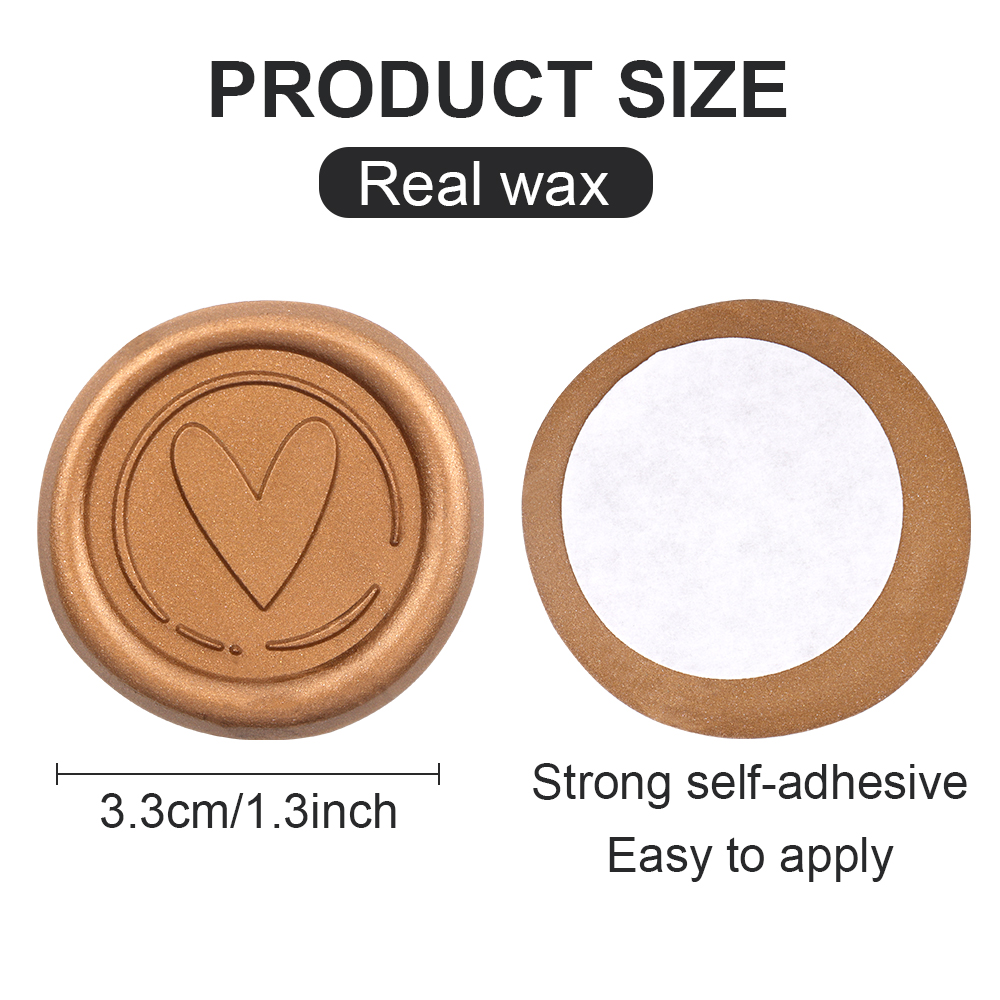 25Pcs Rosemary Style Wax Seal stickers Self Adhesive Envelope Seal Stickers - Picture 42 of 64