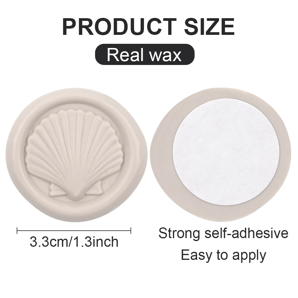 25Pcs Rosemary Style Wax Seal stickers Self Adhesive Envelope Seal Stickers - Picture 45 of 64