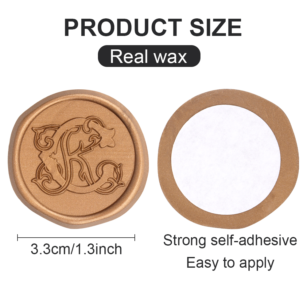 25Pcs Rosemary Style Wax Seal stickers Self Adhesive Envelope Seal Stickers - Picture 46 of 64
