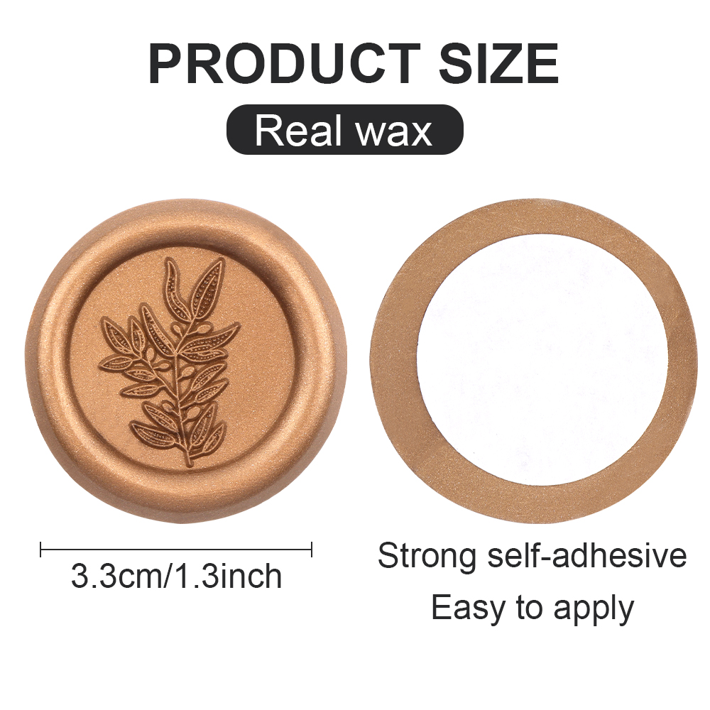 25Pcs Rosemary Style Wax Seal stickers Self Adhesive Envelope Seal Stickers - Picture 48 of 64