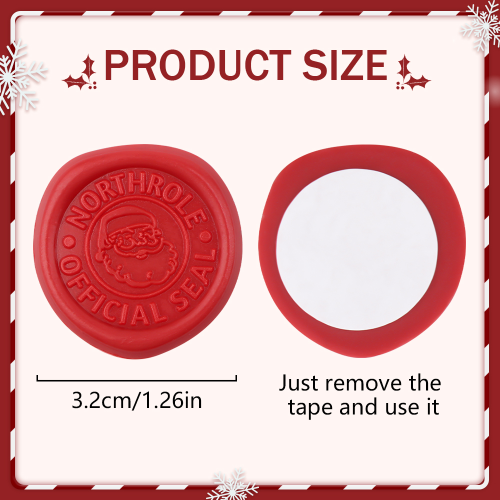 25Pcs Rosemary Style Wax Seal stickers Self Adhesive Envelope Seal Stickers - Picture 50 of 64