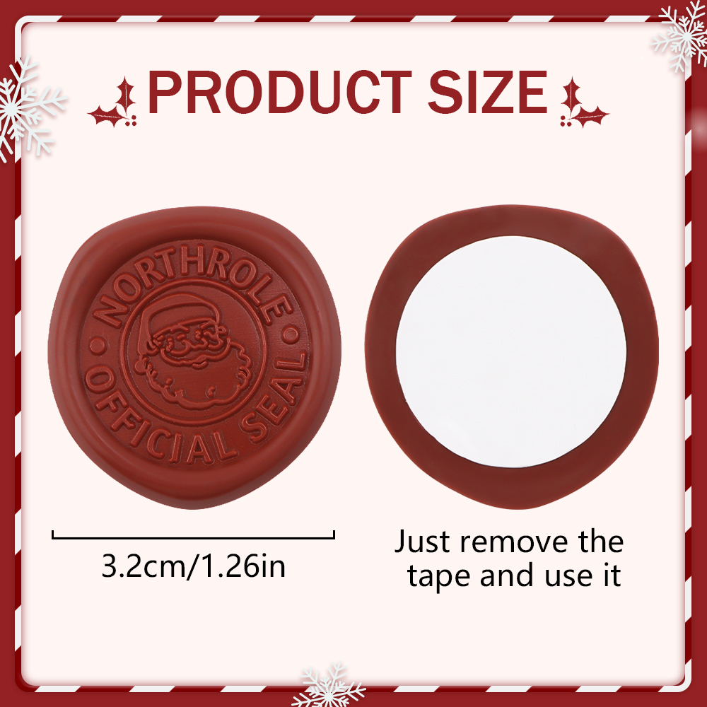 25Pcs Rosemary Style Wax Seal stickers Self Adhesive Envelope Seal Stickers - Picture 51 of 64