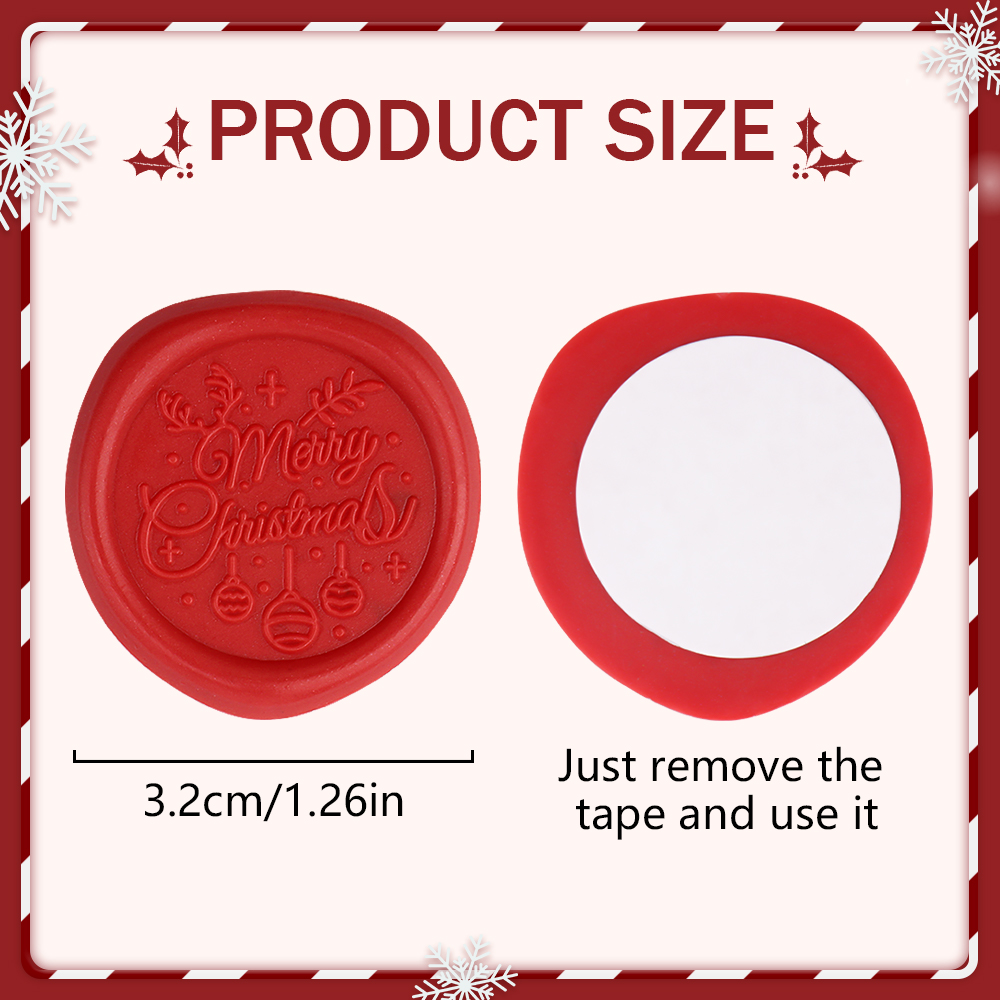 25Pcs Rosemary Style Wax Seal stickers Self Adhesive Envelope Seal Stickers - Picture 53 of 64