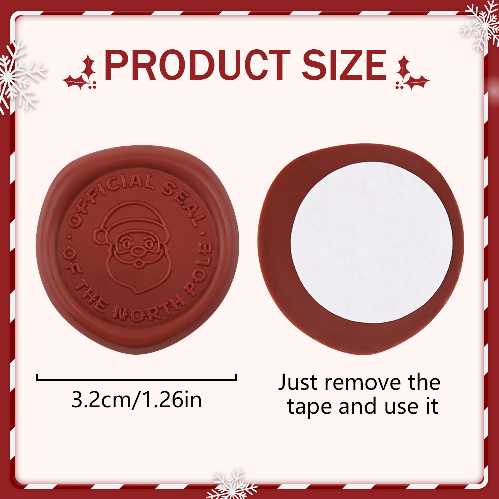 25Pcs Rosemary Style Wax Seal stickers Self Adhesive Envelope Seal Stickers - Picture 60 of 64