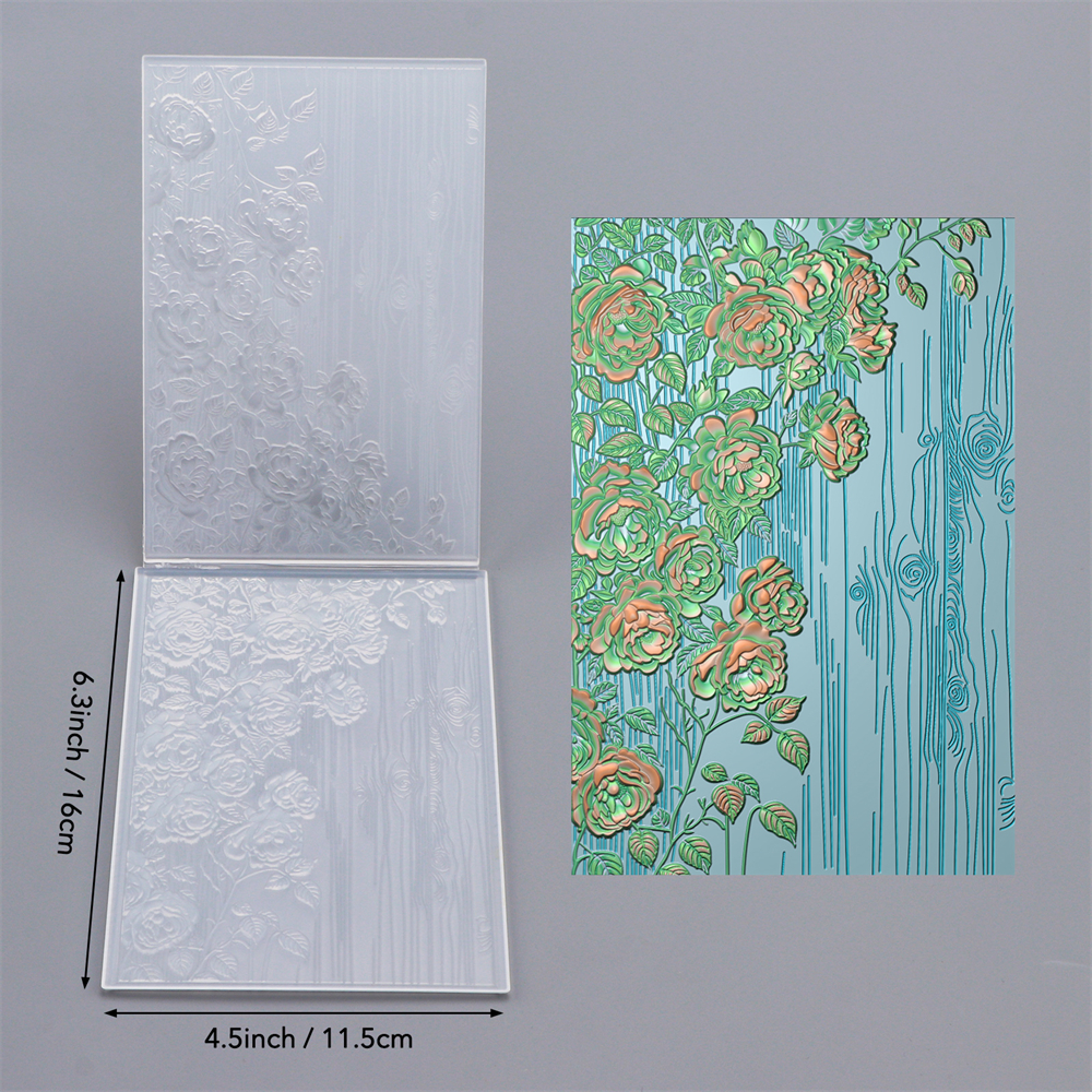 3D Embossing Folders Border Frame Stencils For DIY Scrapbooking Embossing Craft