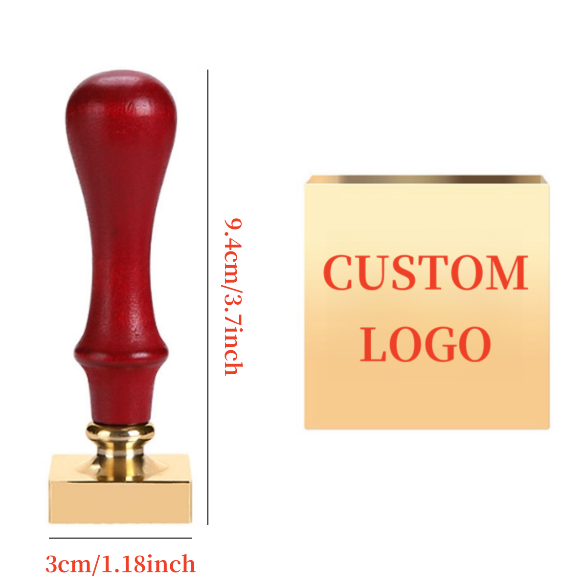 Custom Ice Cube Stamp,Personalized Logo/bar Brand/letter Ice Stamp with Handle - Picture 7 of 7