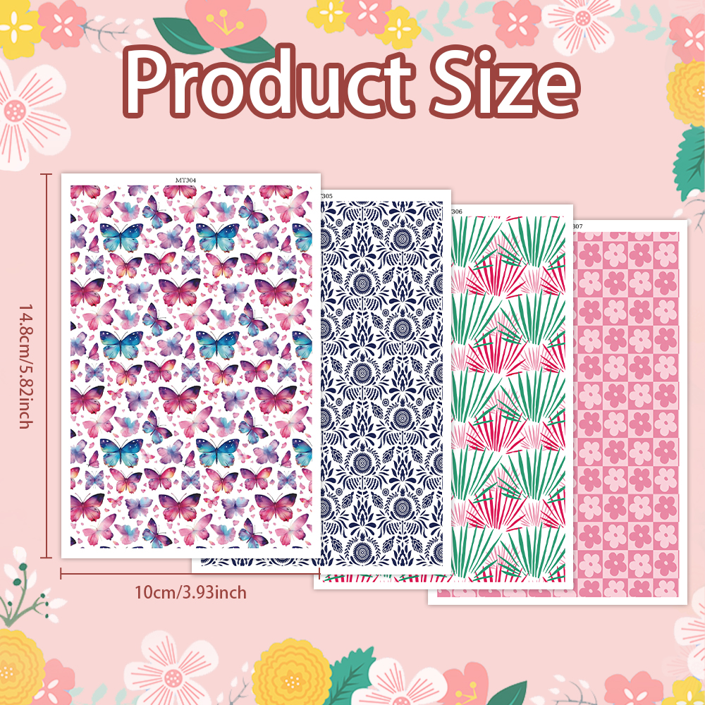 Flower Animal image transfer paper for polymer clay Christmas Craft Supply - Photo 14 sur 54