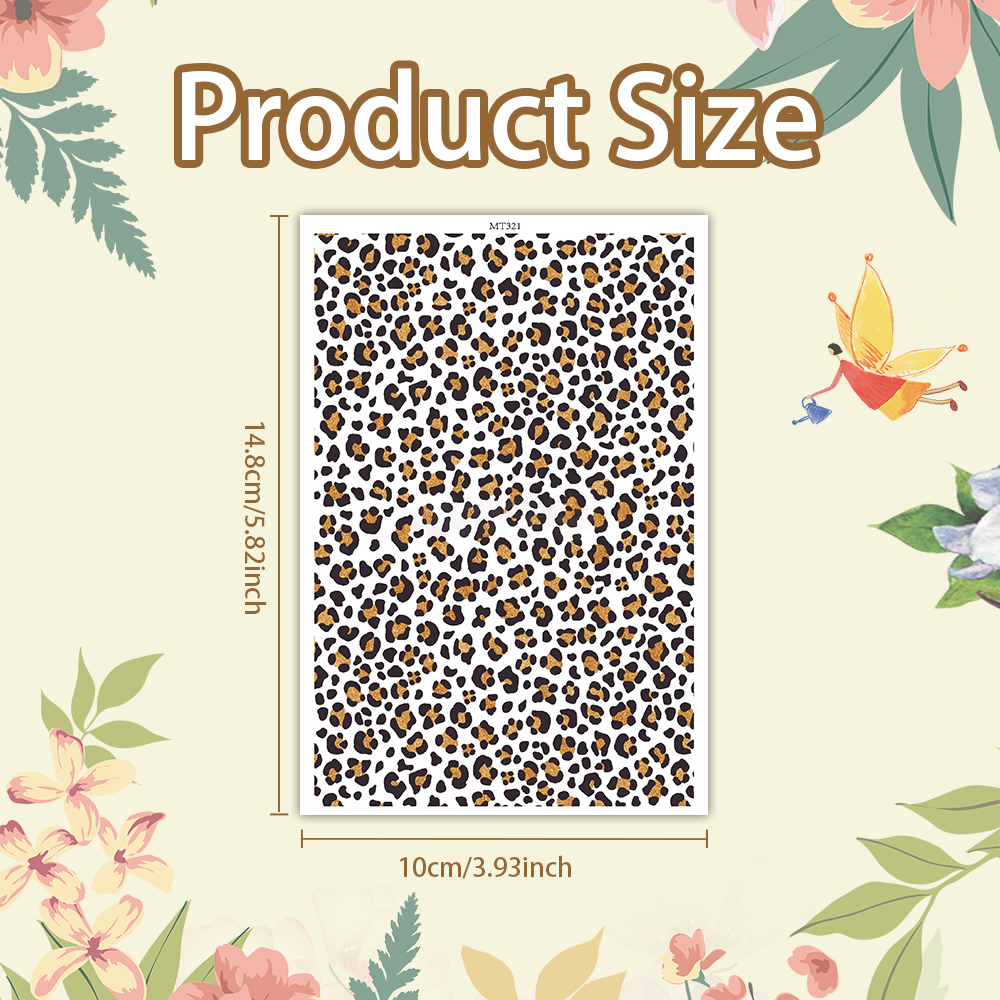 Flower Animal image transfer paper for polymer clay Christmas Craft Supply - Photo 18 sur 54