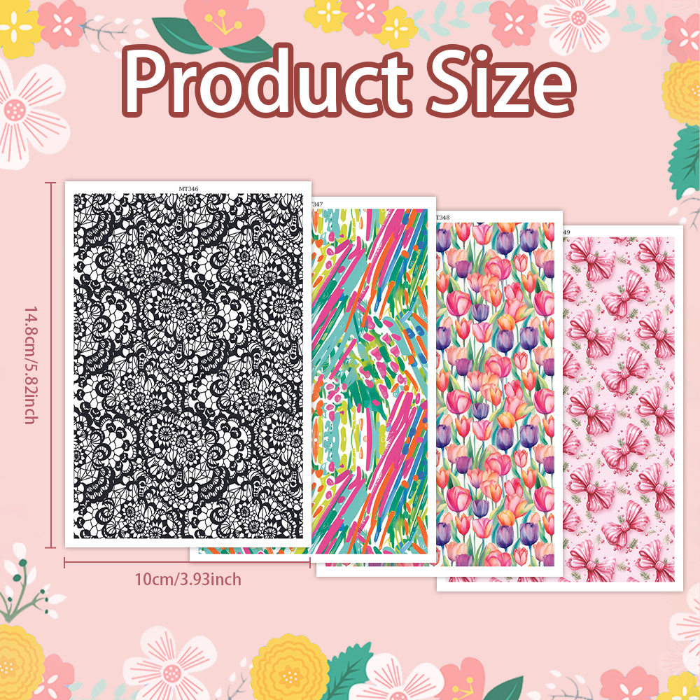 Flower Animal image transfer paper for polymer clay Christmas Craft Supply - Photo 25 sur 54