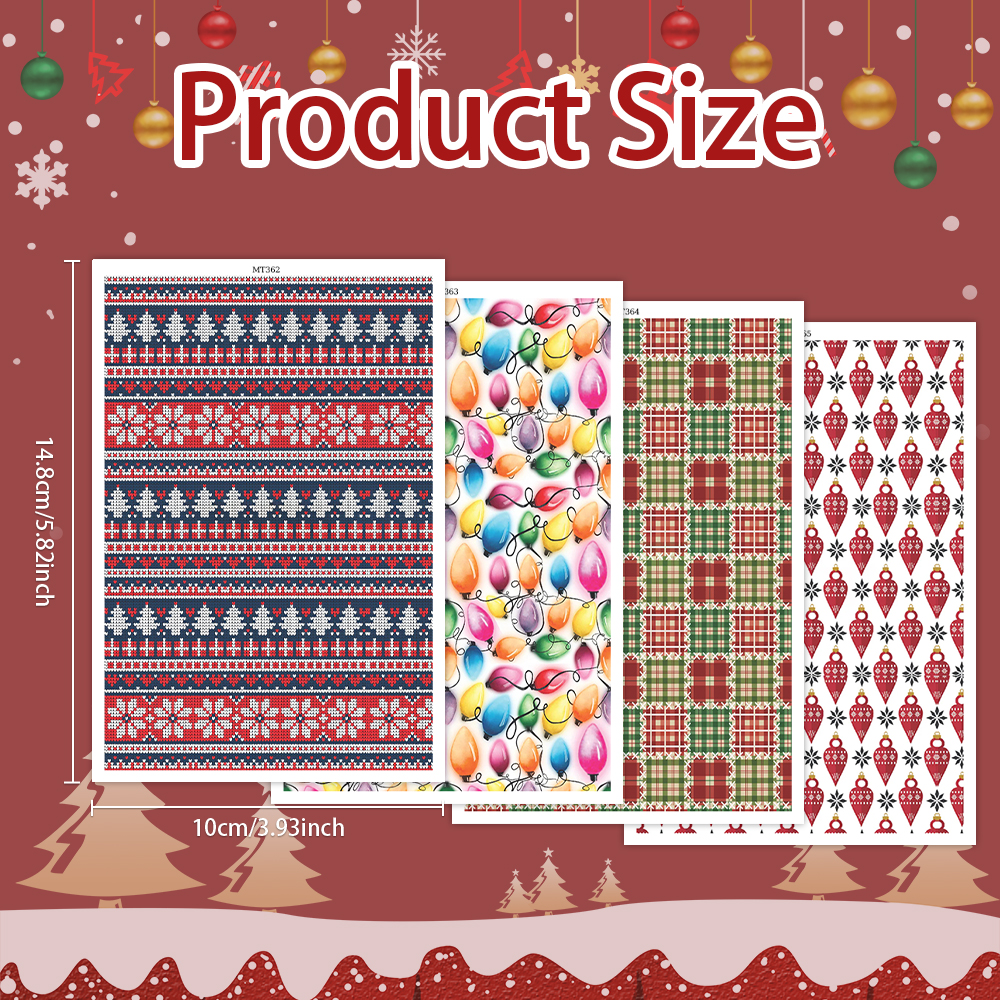 Flower Animal image transfer paper for polymer clay Christmas Craft Supply - Photo 29 sur 54