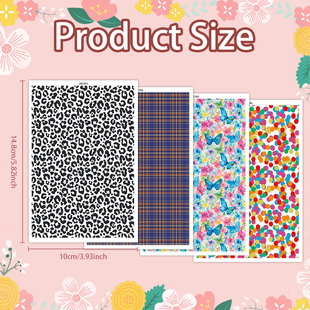 Flower Animal image transfer paper for polymer clay Christmas Craft Supply - Photo 37 sur 54