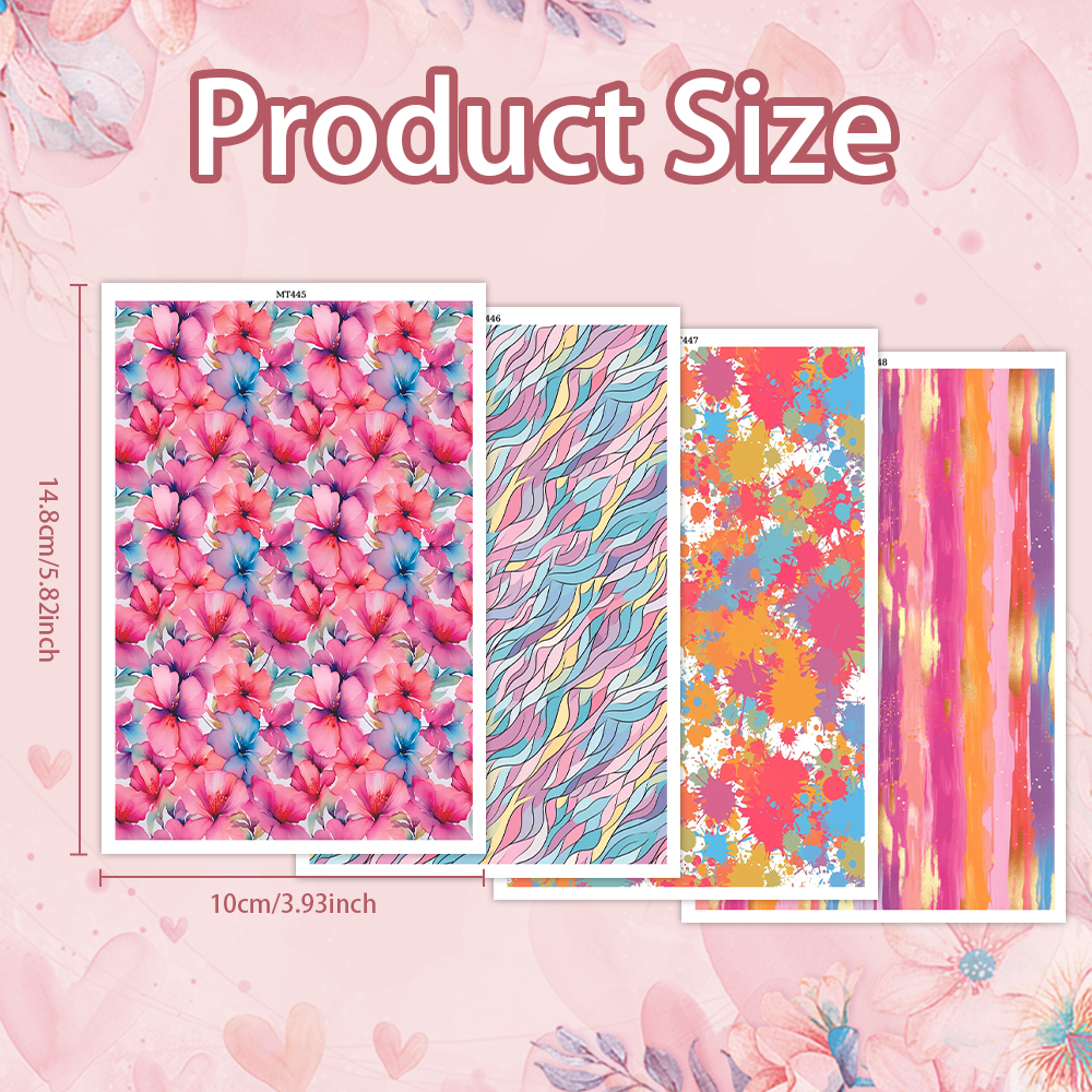 Flower Animal image transfer paper for polymer clay Christmas Craft Supply - Photo 51 sur 54