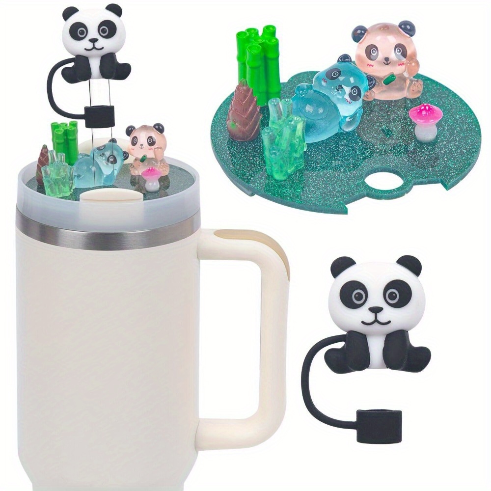 Tapa Silicona Paja Cubierta Tapa Accesorios Decorativos para Vaso Stanley 40Oz - Imagen 11 de 11