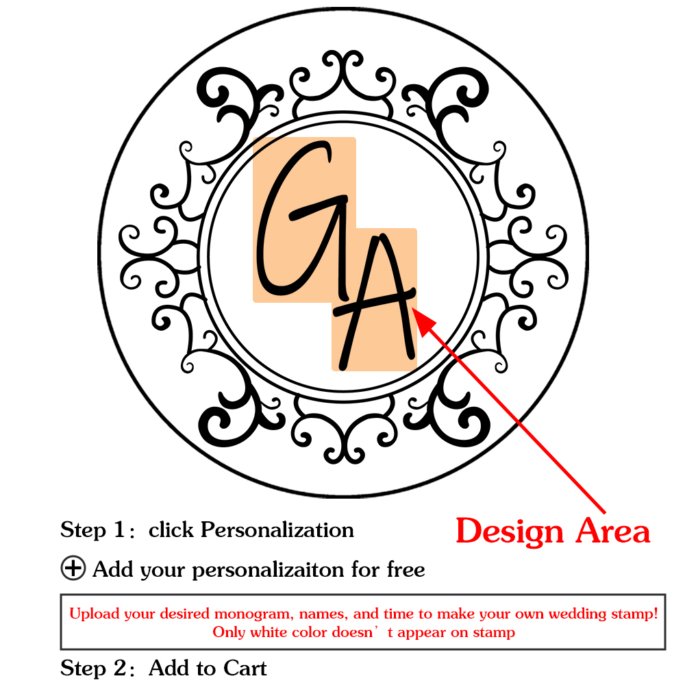 Personalized Custom Wax Seal Stamp with Wooden Handle Your Logo Design S01-S40 - Picture 12 of 48