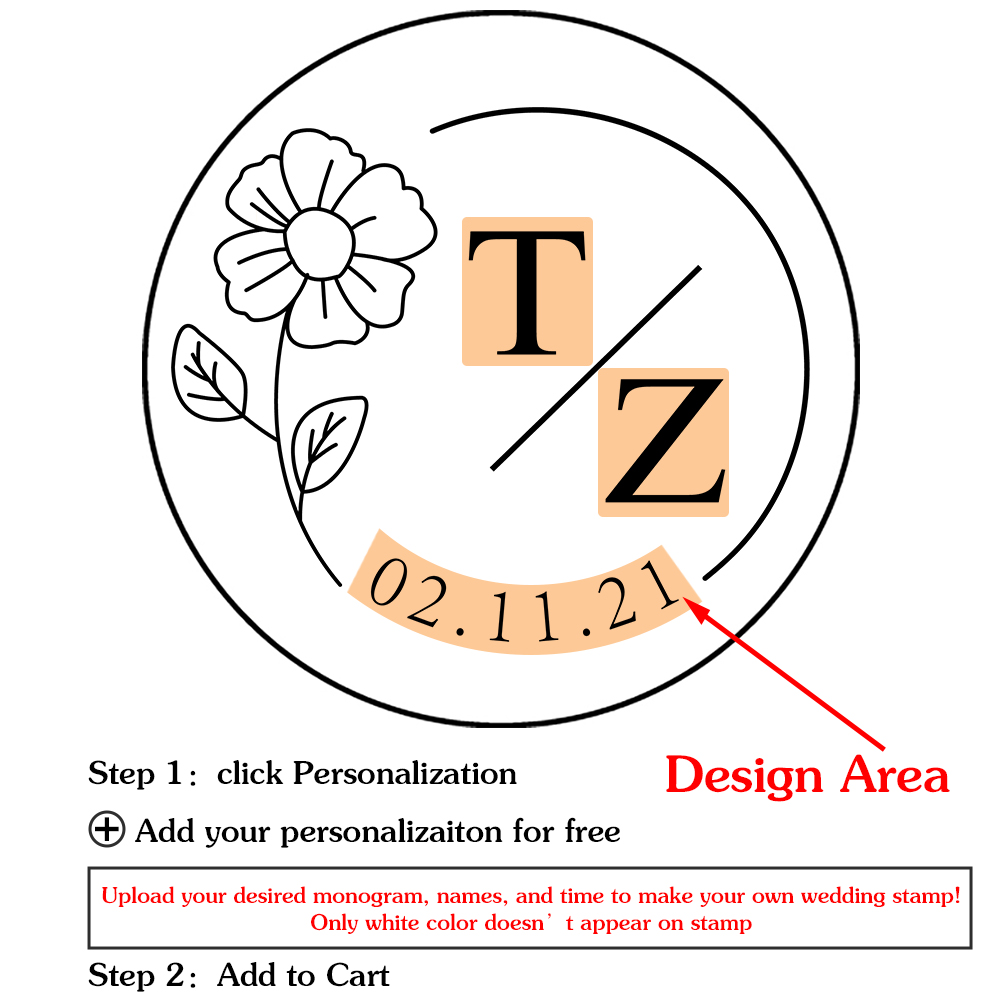 Personalized Custom Wax Seal Stamp with Wooden Handle Your Logo Design S01-S40 - Picture 20 of 48