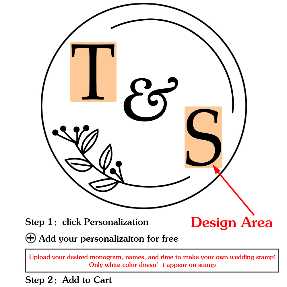 Personalized Custom Wax Seal Stamp with Wooden Handle Your Logo Design S01-S40 - Picture 21 of 48