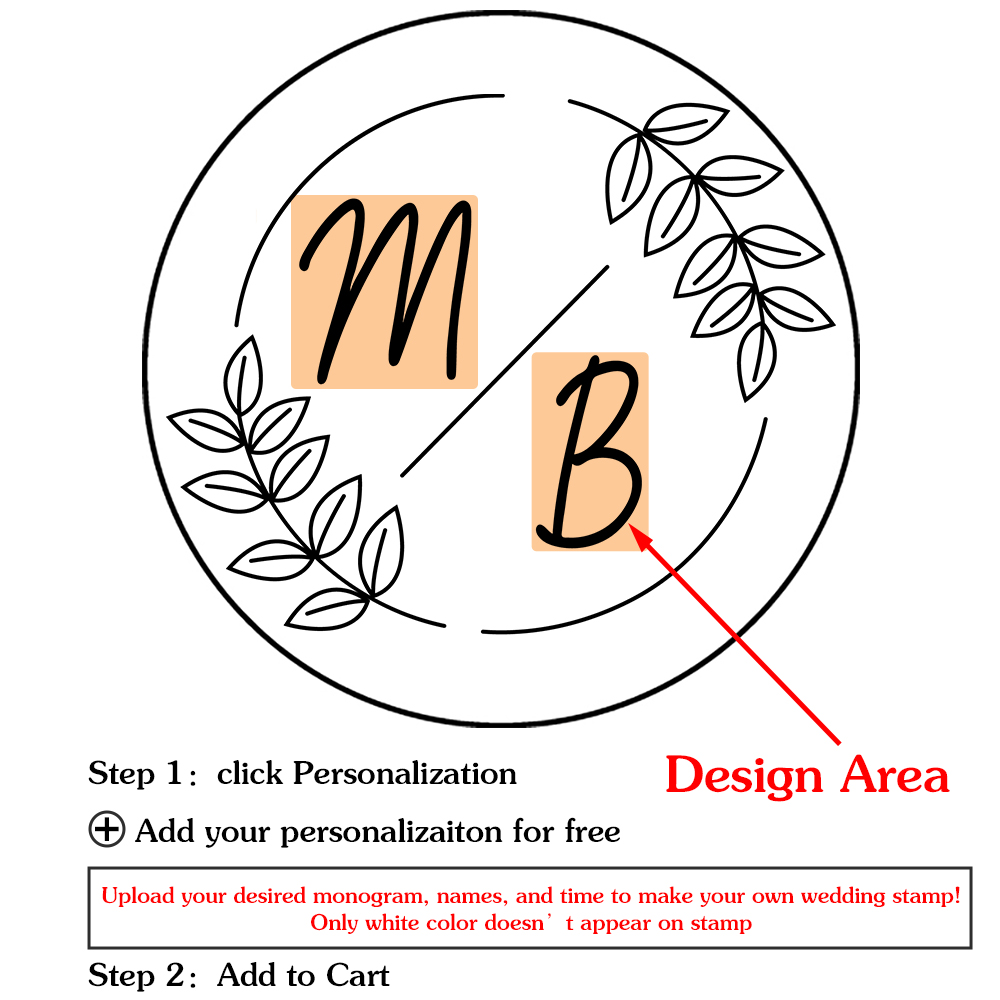 Personalized Custom Wax Seal Stamp with Wooden Handle Your Logo Design S01-S40 - Picture 34 of 48