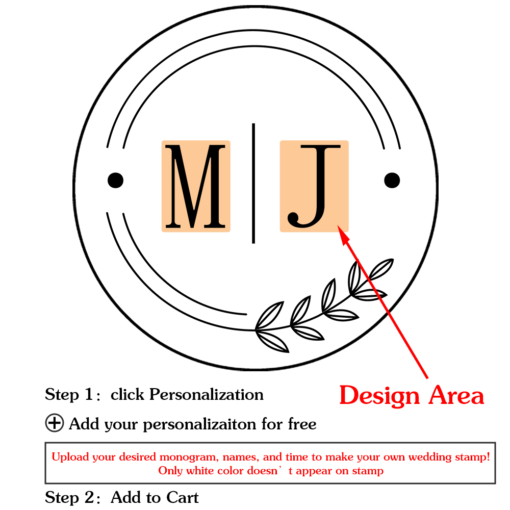Personalized Custom Wax Seal Stamp with Wooden Handle Your Logo Design S01-S40 - Picture 38 of 48