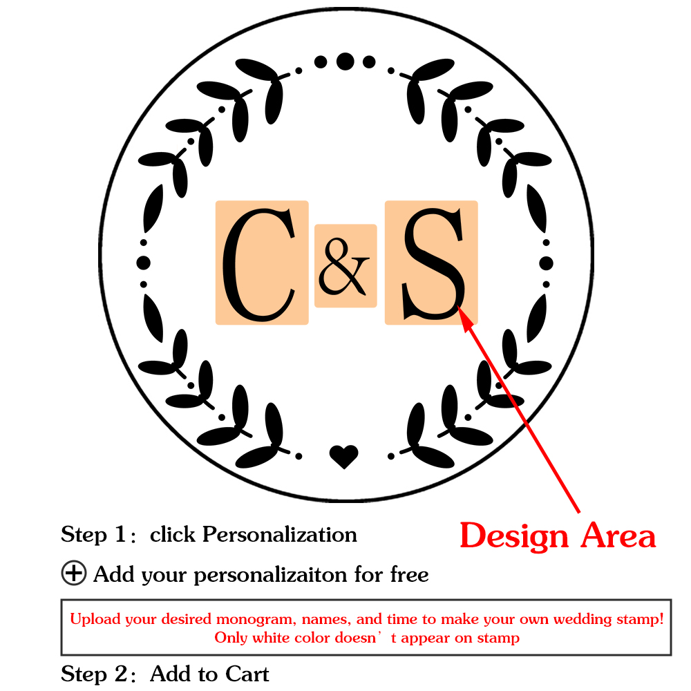 Personalized Custom Wax Seal Stamp with Wooden Handle Your Logo Design S01-S40 - Picture 39 of 48