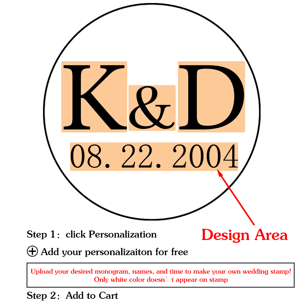 Personalized Custom Wax Seal Stamp with Wooden Handle Your Logo Design S01-S40 - Picture 41 of 48