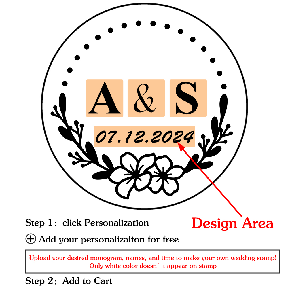 Personalized Custom Wax Seal Stamp with Wooden Handle Your Logo Design S01-S40 - Picture 48 of 48
