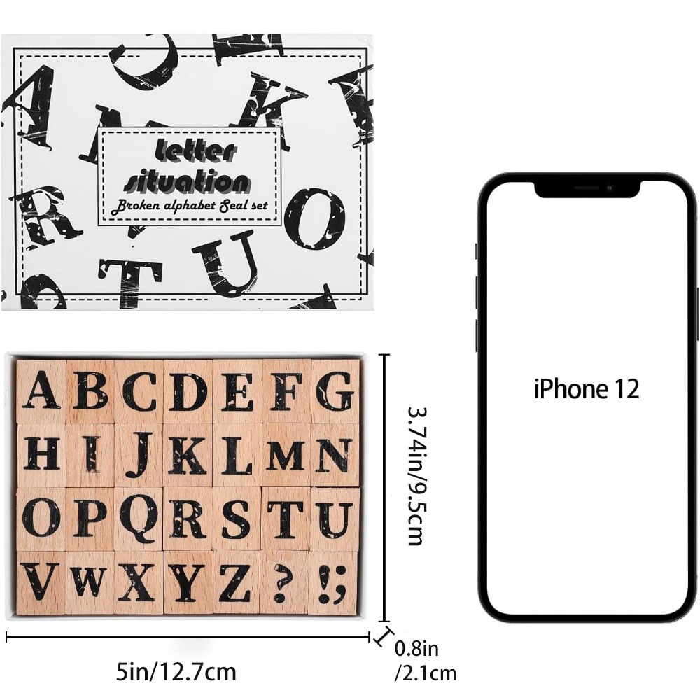 10/28 Teile Zahlen Stempel Set für Karten basteln Basteln Scrapbooking Kalender - Bild 10 von 11