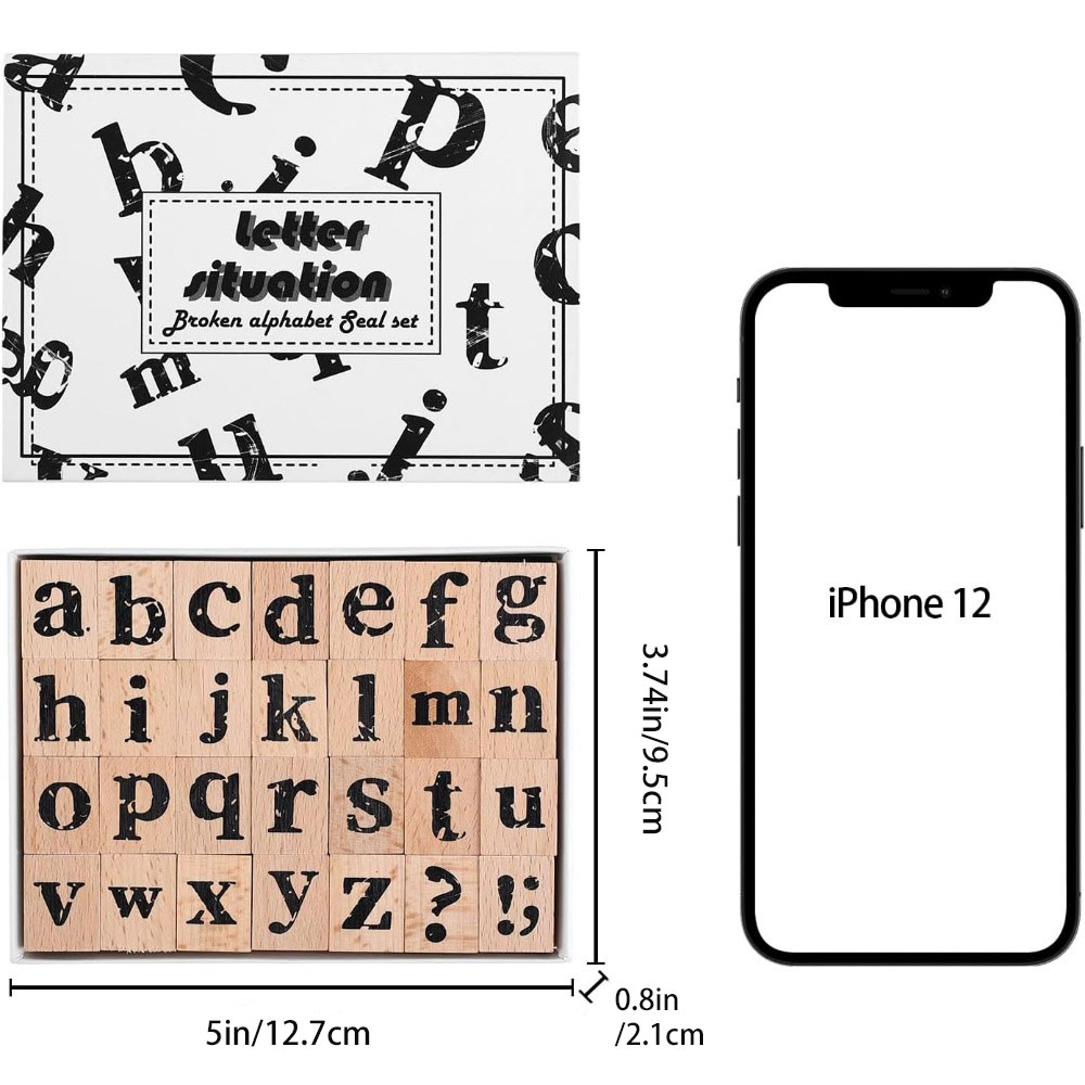 10/28 Teile Zahlen Stempel Set für Karten basteln Basteln Scrapbooking Kalender - Bild 11 von 11