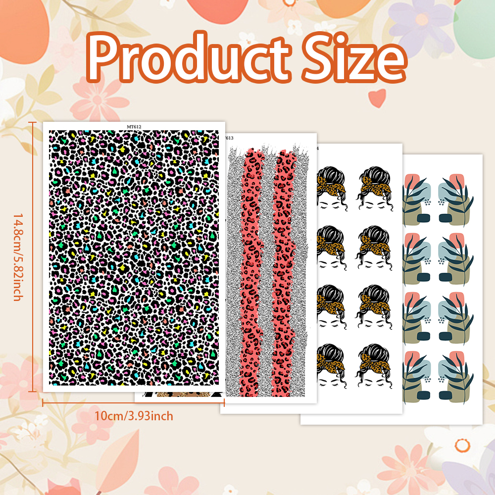 Blume Pilz Kaktus Bild Transferpapier für Polymer Ton Bastelbedarf - Bild 23 von 37