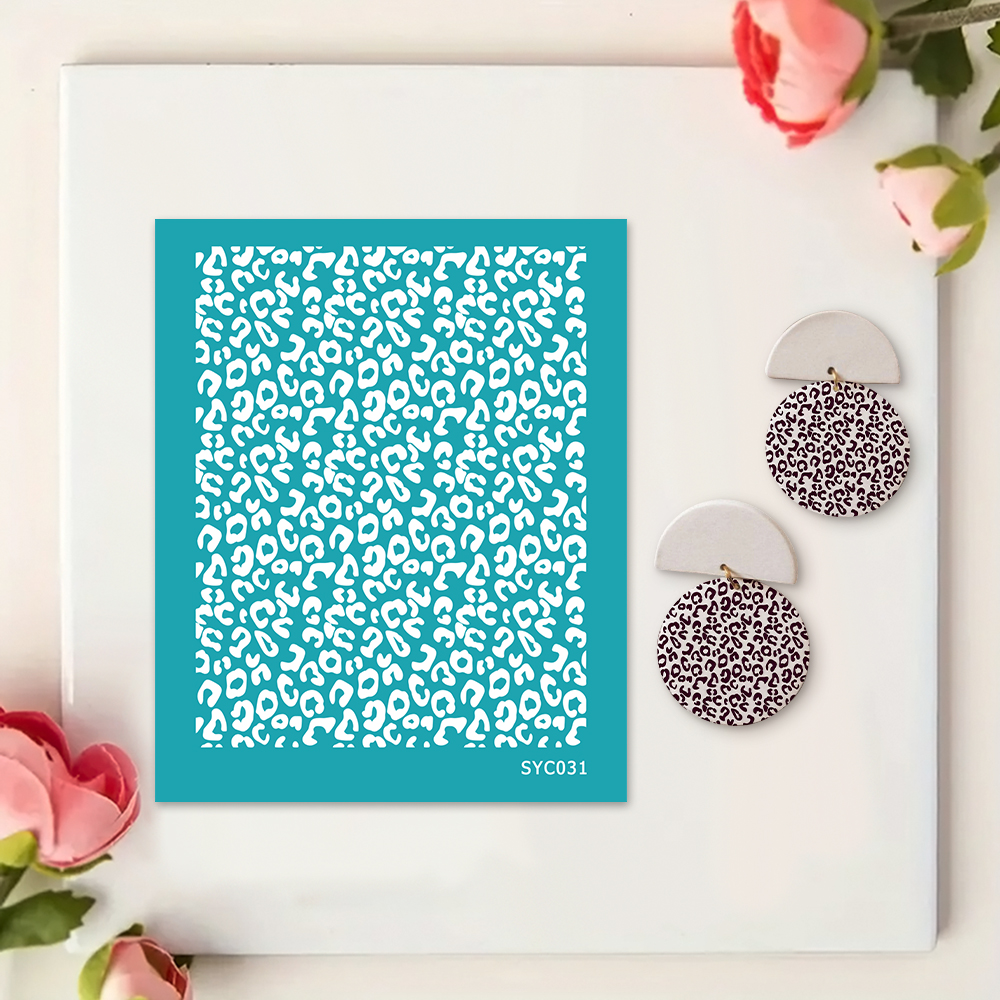 Blume Bordüre Siebdruckschablone Wiederverwendbar Selbstklebend Siebdruck - Bild 13 von 64