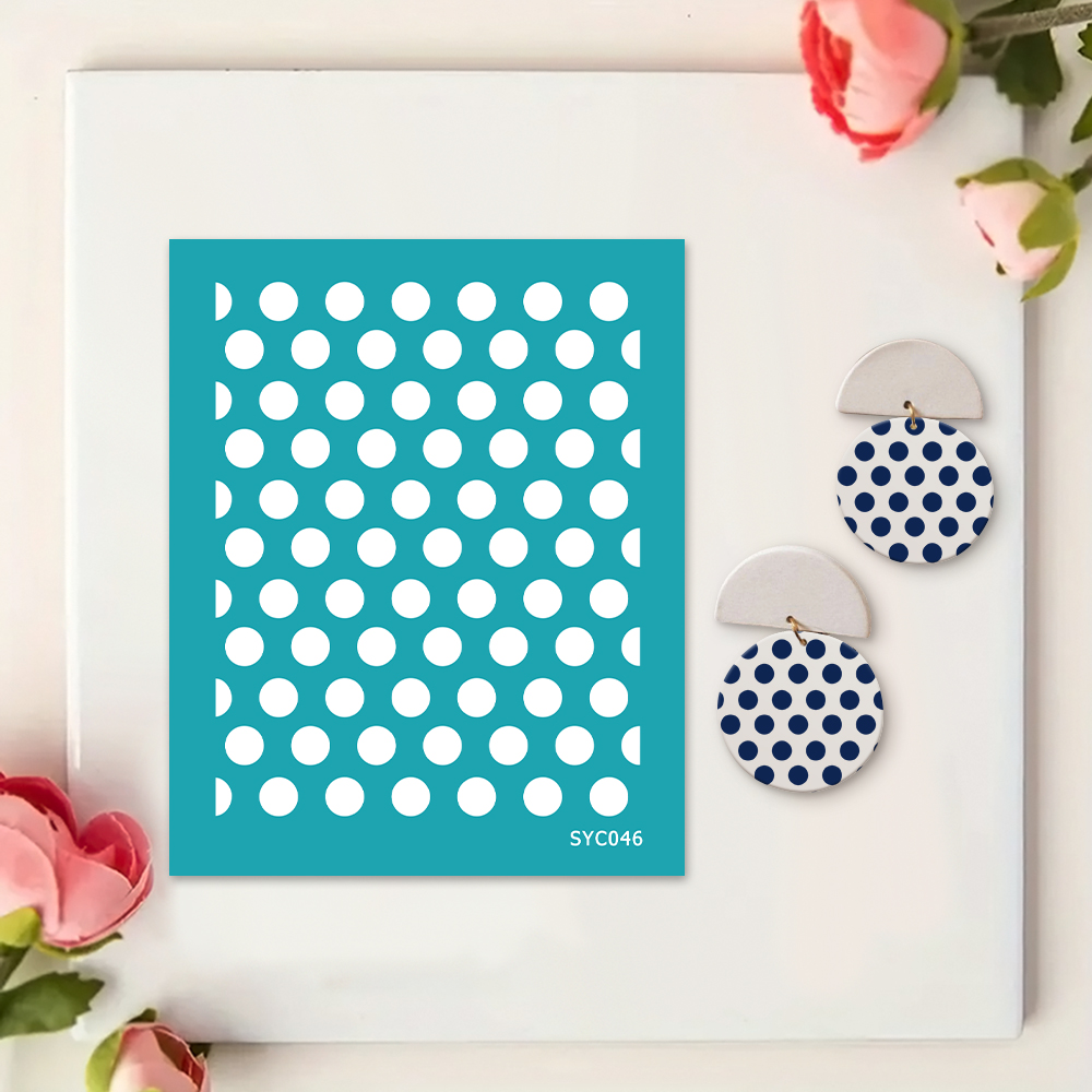 Blume Bordüre Siebdruckschablone Wiederverwendbar Selbstklebend Siebdruck - Bild 28 von 64