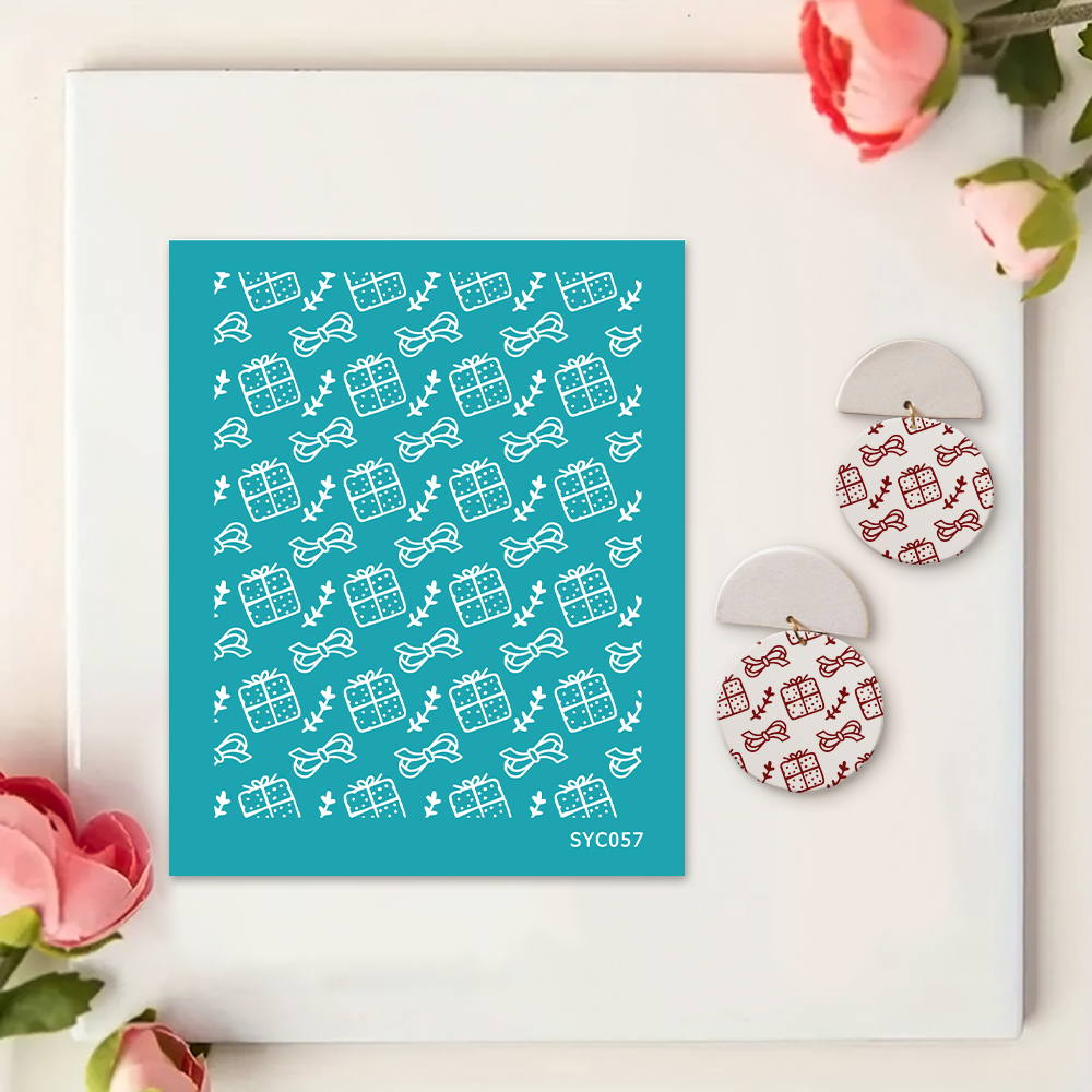 Blume Bordüre Siebdruckschablone Wiederverwendbar Selbstklebend Siebdruck - Bild 39 von 64