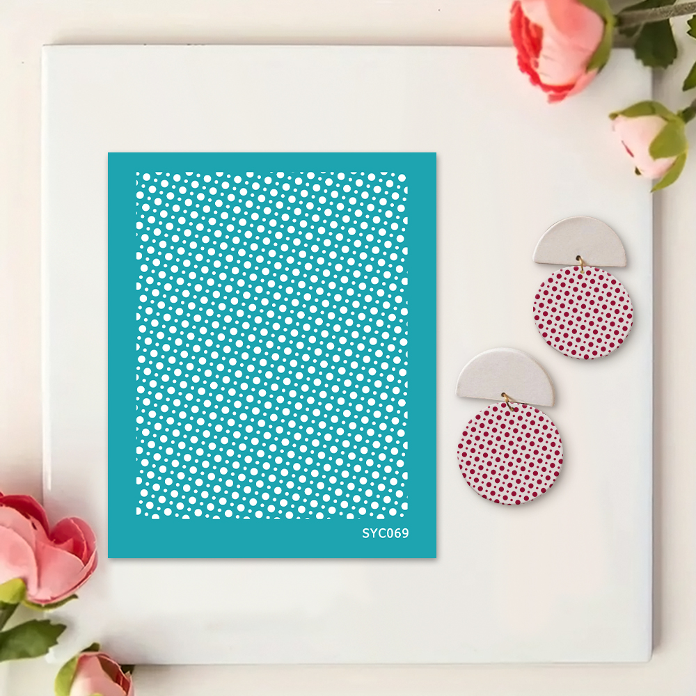 Blume Bordüre Siebdruckschablone Wiederverwendbar Selbstklebend Siebdruck - Bild 51 von 64