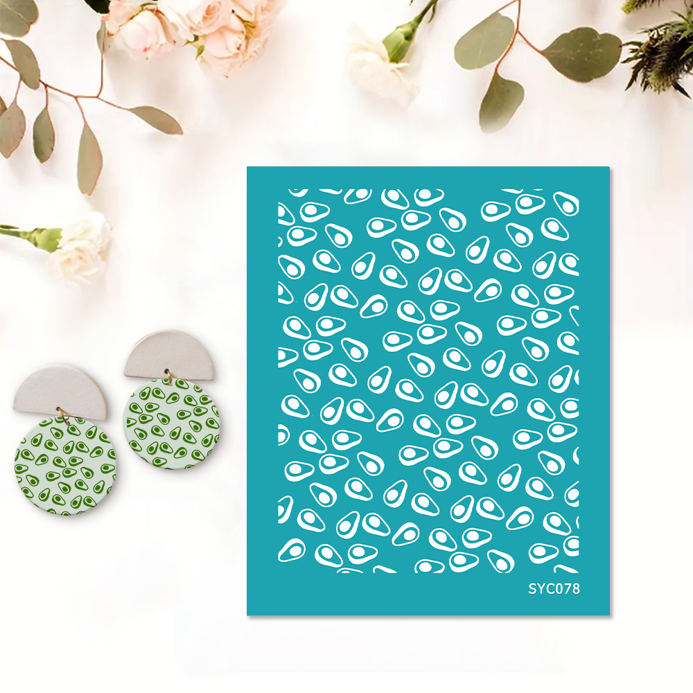 Blume Bordüre Siebdruckschablone Wiederverwendbar Selbstklebend Siebdruck - Bild 60 von 64