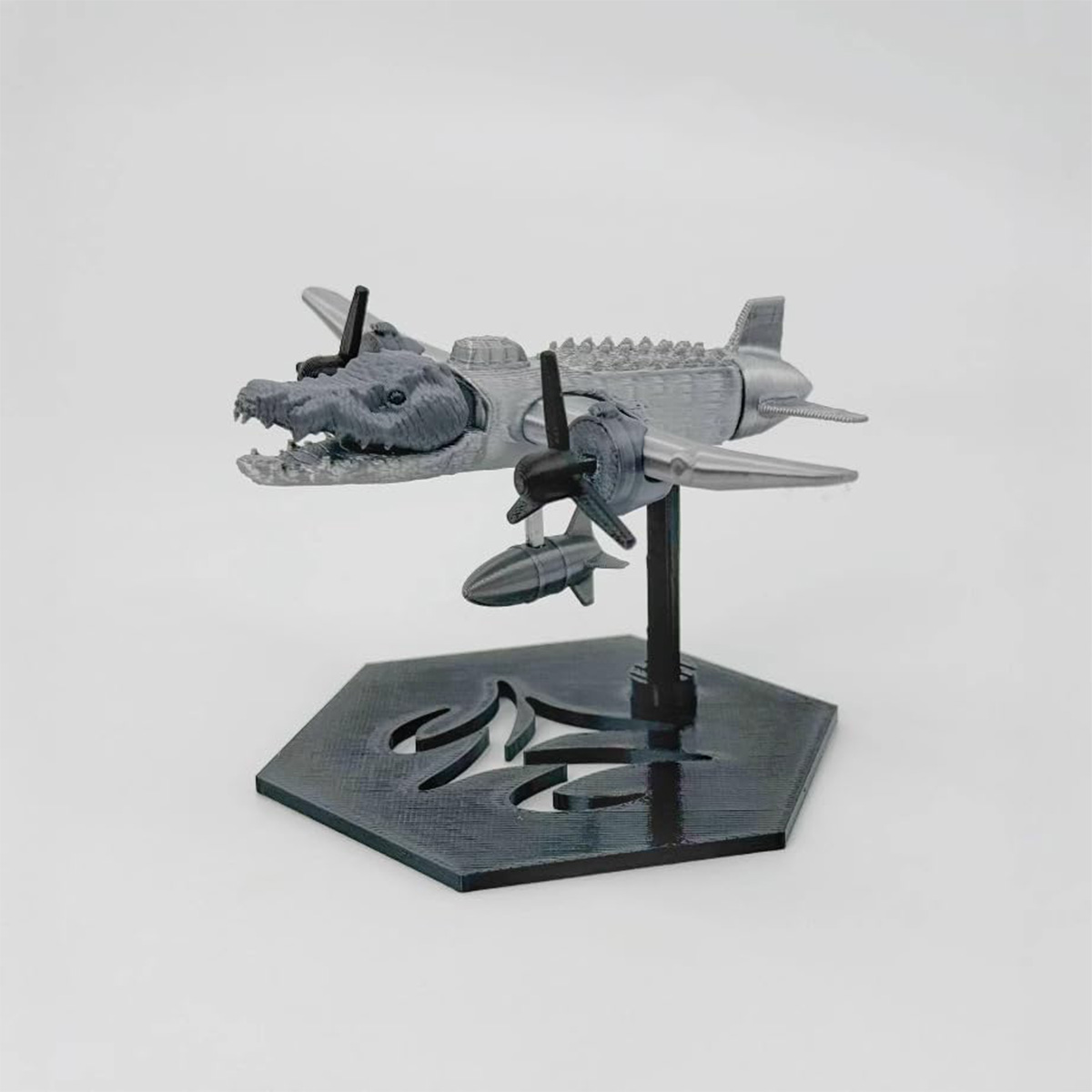 Shark Figurine Tungtungsahur Figure Desktop Decoration Ornament 3D Printed Toys - Picture 15 of 18