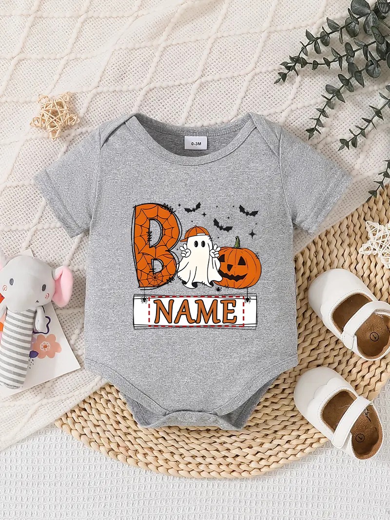 Traje Mameluco Bebé Diseño Personalizado Recién Nacido Conjunto Regalos Cumpleaños Gris - Imagen 16 de 57