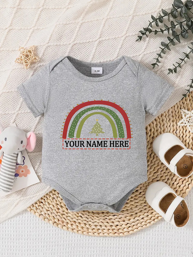 Traje Mameluco Bebé Diseño Personalizado Recién Nacido Conjunto Regalos Cumpleaños Gris - Imagen 19 de 57