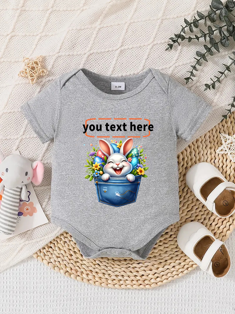 Traje Mameluco Bebé Diseño Personalizado Recién Nacido Conjunto Regalos Cumpleaños Gris - Imagen 22 de 57
