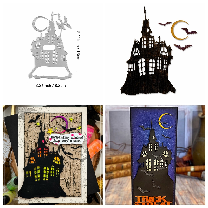 Halloween Pumnkin alfabeto metallo fustelle da taglio stencil fai da te scrapbooking artigianato - Foto 17 di 18