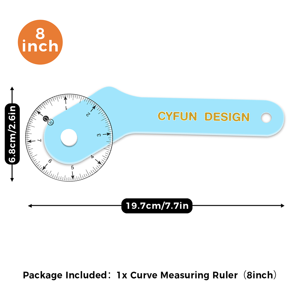 Rolling Rulers for Tailors Dressmakers Seamstresses Mathematics Drafting tool