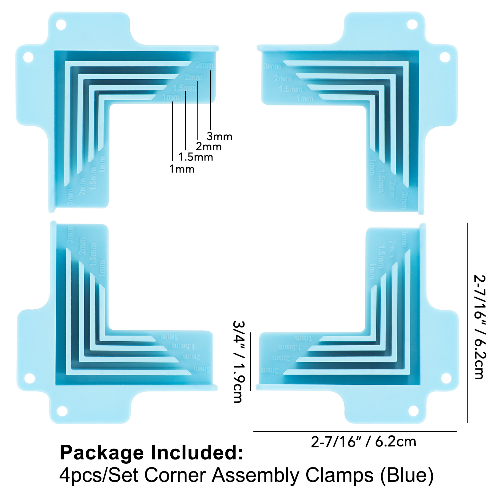 Corner Guides for Chipboard Boxes Cartonnage Corner Holding Tool for Box Making