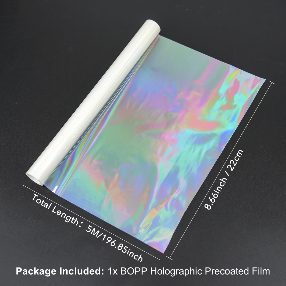 Clear Waterproof Scratch-Proof Thermal Laminating Film Roll for DIY Paper Crafts
