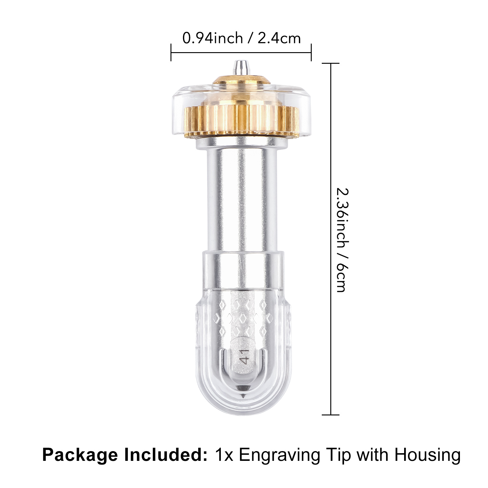 Engraving Tip Wavy Blade Basic Perforation Blade Fine Debossing Tip with Housing