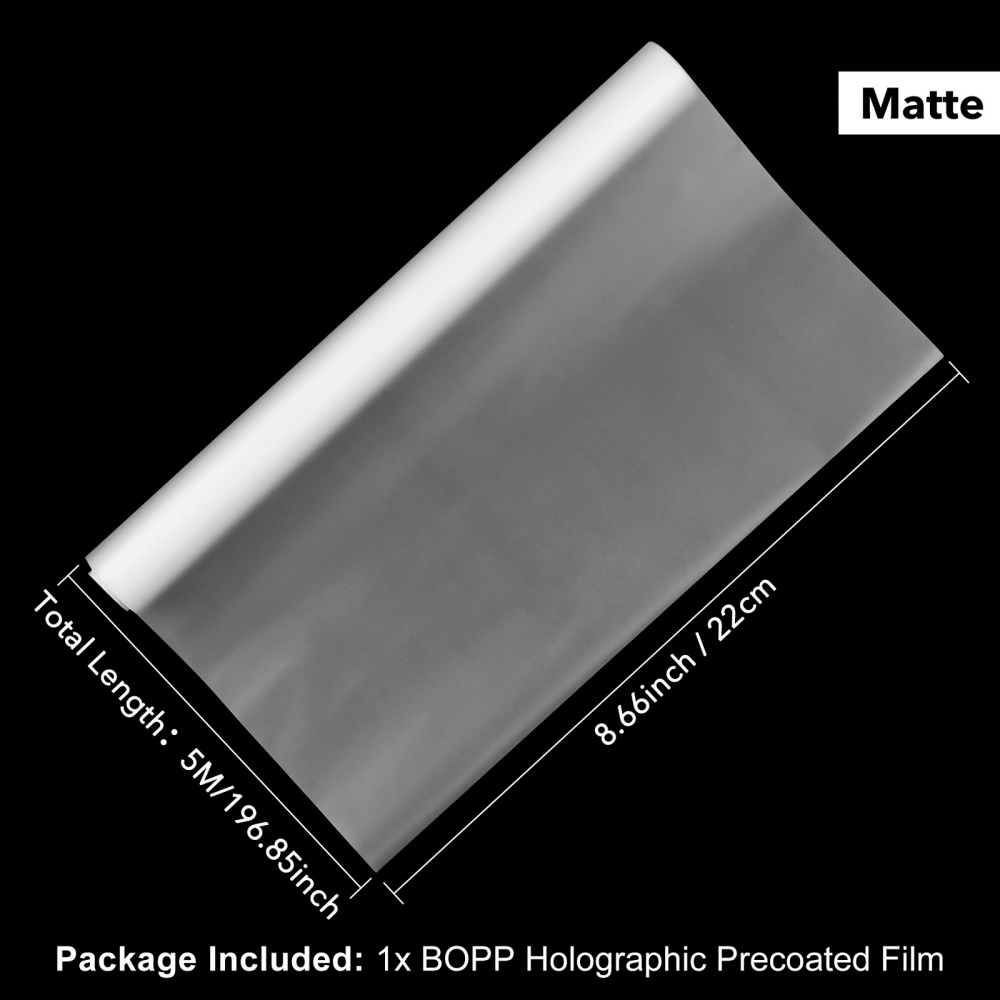 Waterproof Scratch-Proof Thermal Laminating Film Roll Compatible with Laminators