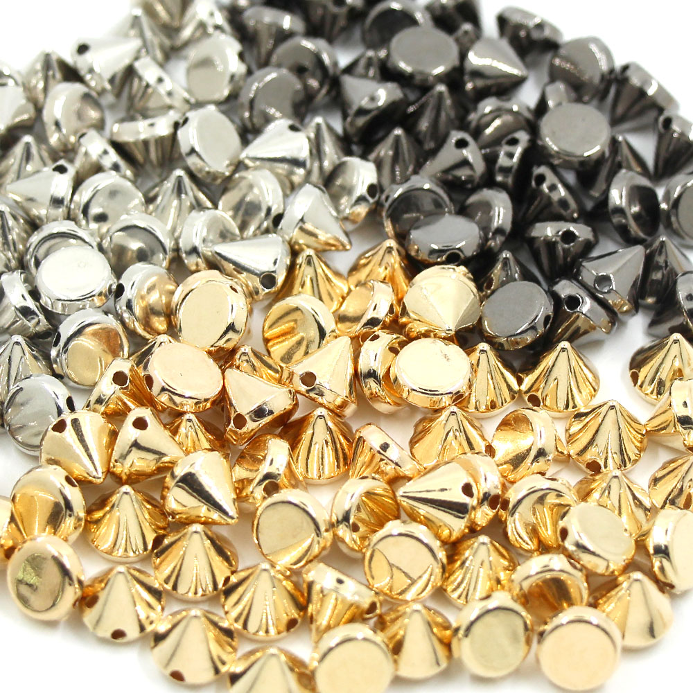 Cone Plastic Decorative Rivet Punk Rivets for Leather Clothes Sewing Accessories - Picture 14 of 14